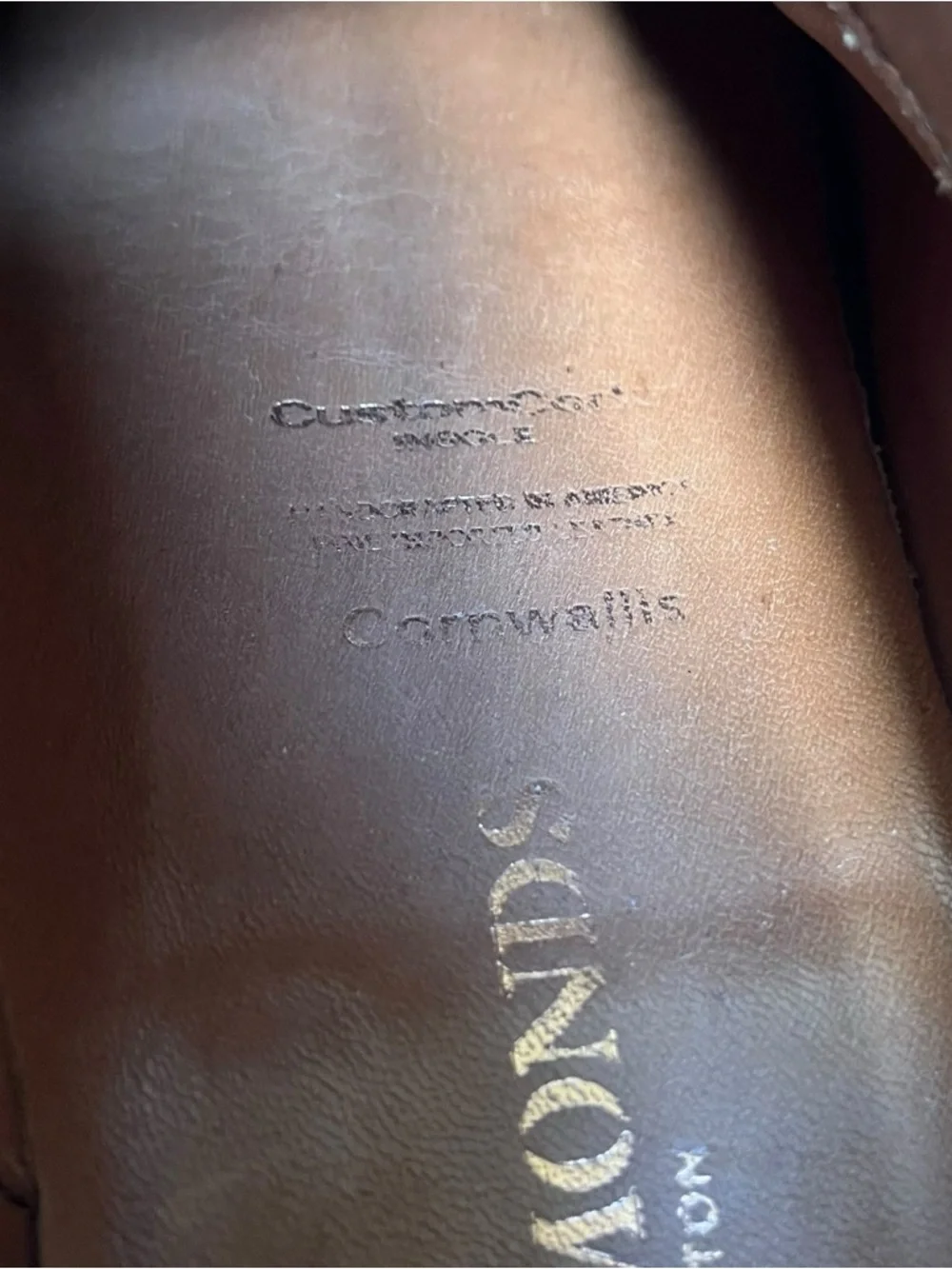 Allen‎ Edmonds Cornwallis Brogue Detailing Brown Leather Loafers Mens 9